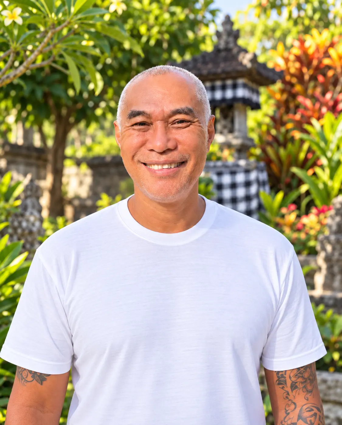 I Nyoman Suryatala, host and owner of Dana Bali Hideaway