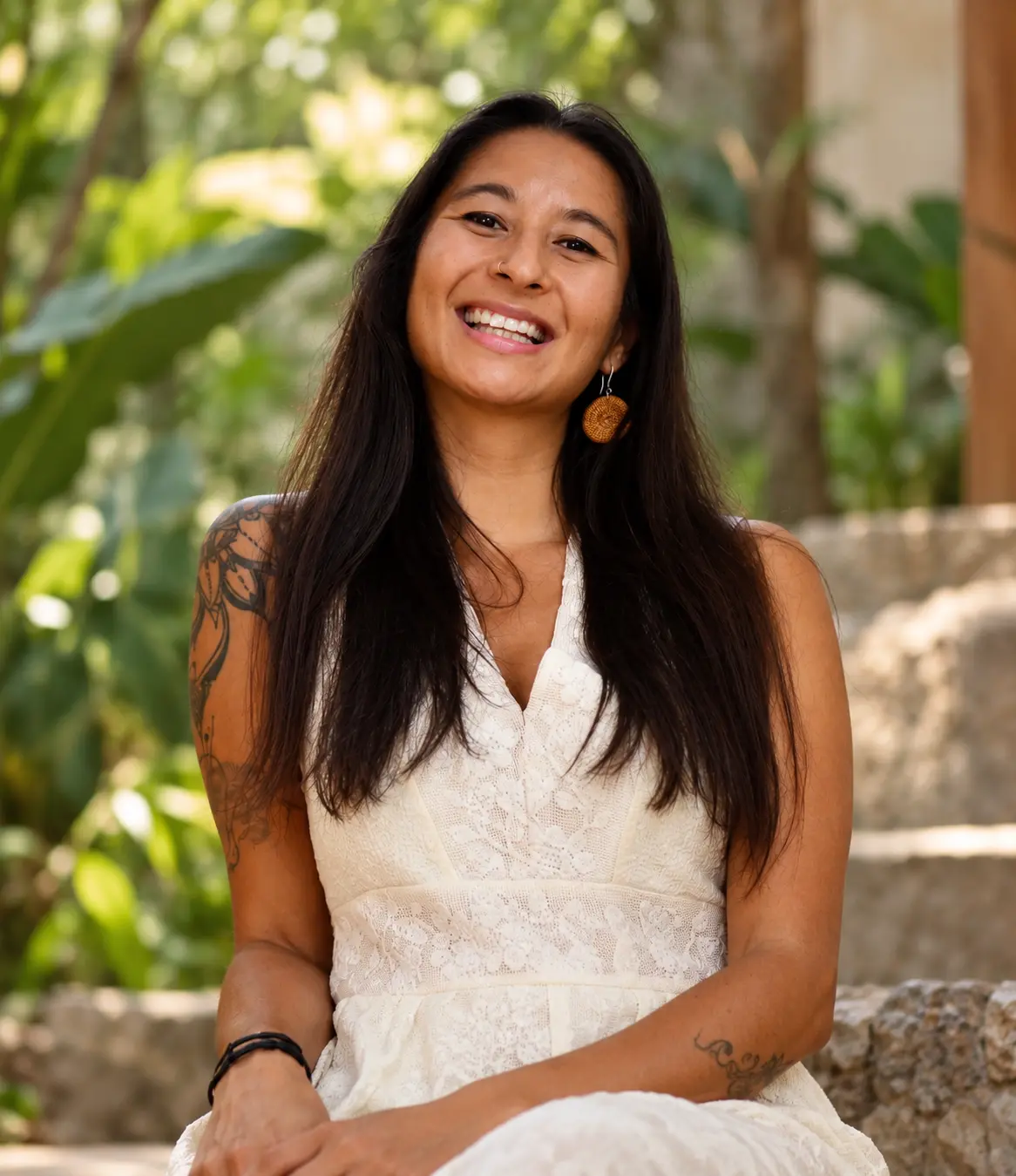 Putu Suryane Maria, retreat facilitator at Dana Bali Hideaway